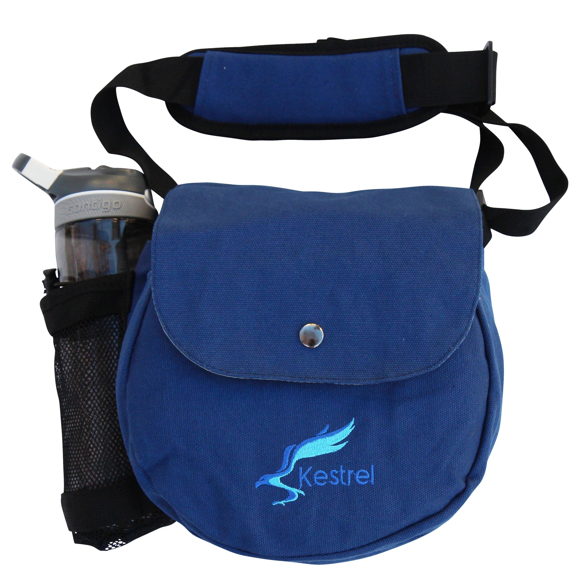 Kestrel Disc Golf Bag | Fits 6-10 Discs + Bottle Holder