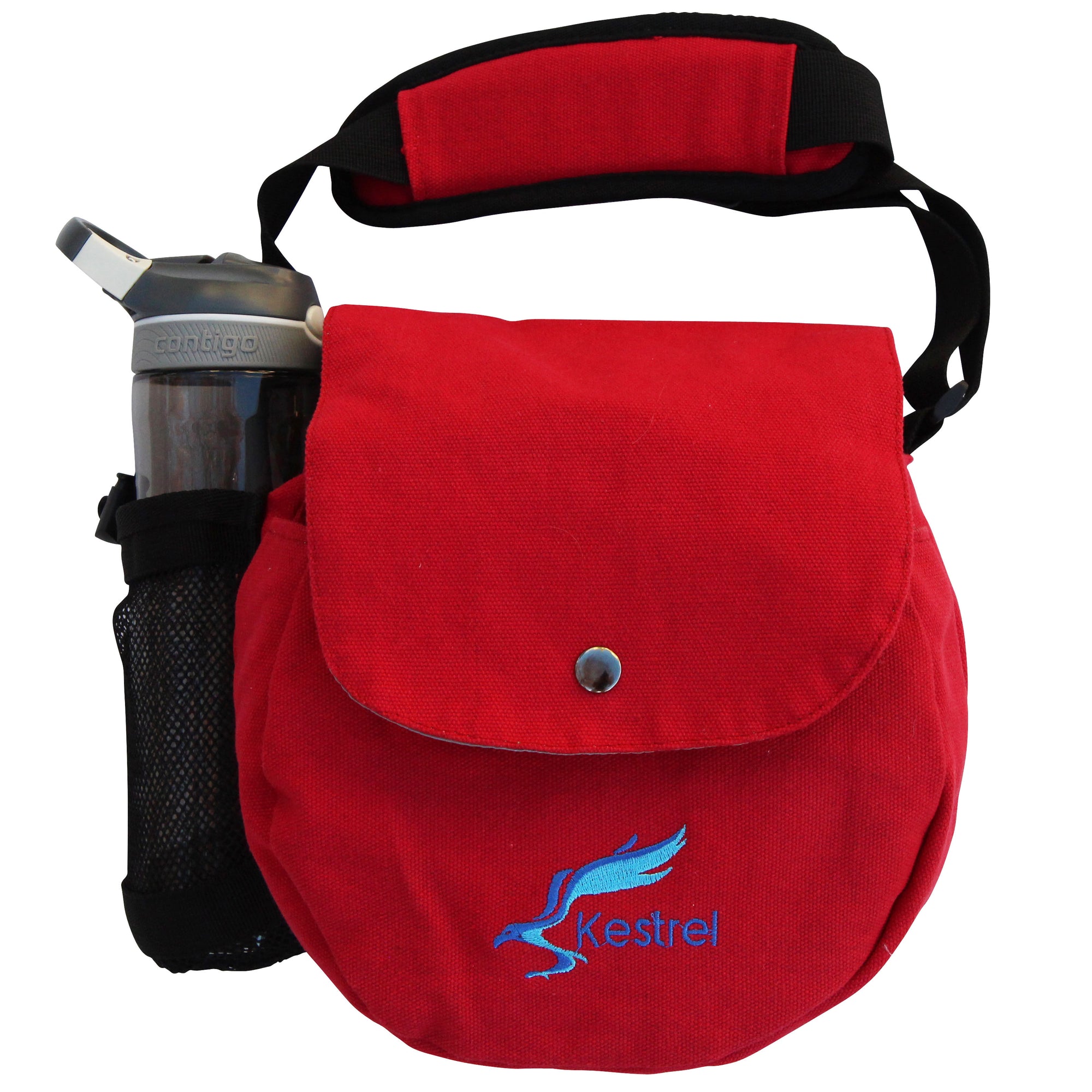 Kestrel Disc Golf Bag | Fits 6-10 Discs + Bottle Holder