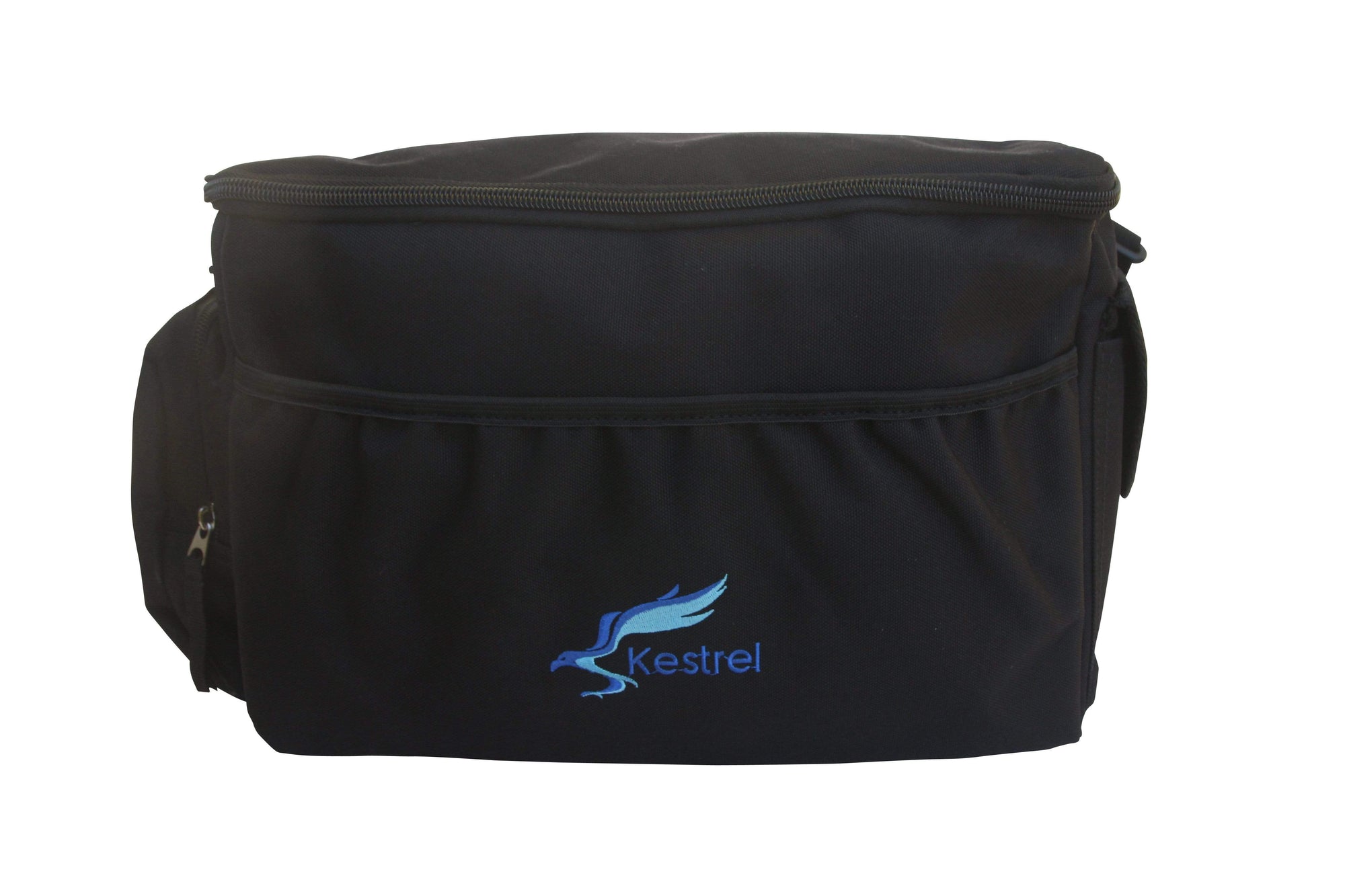 Kestrel Outdoors Gray Kestrel Disc Golf Bag | Made from Heavy Duty Canvas | Fits up to 18 Discs & Other Equipment