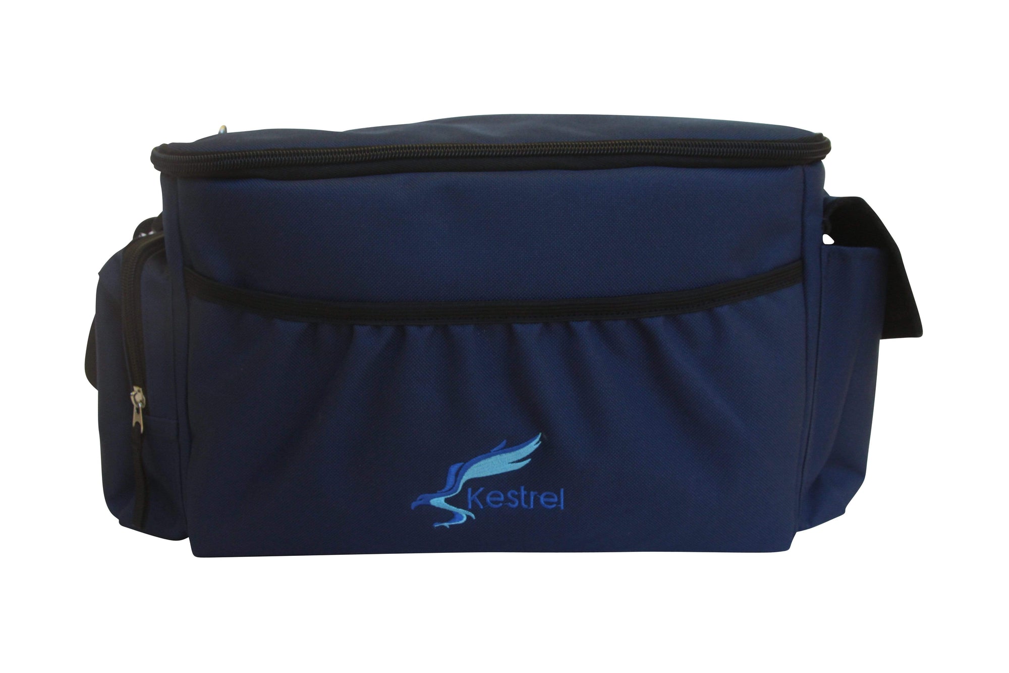 Kestrel Outdoors Gray Kestrel Disc Golf Bag | Made from Heavy Duty Canvas | Fits up to 18 Discs & Other Equipment